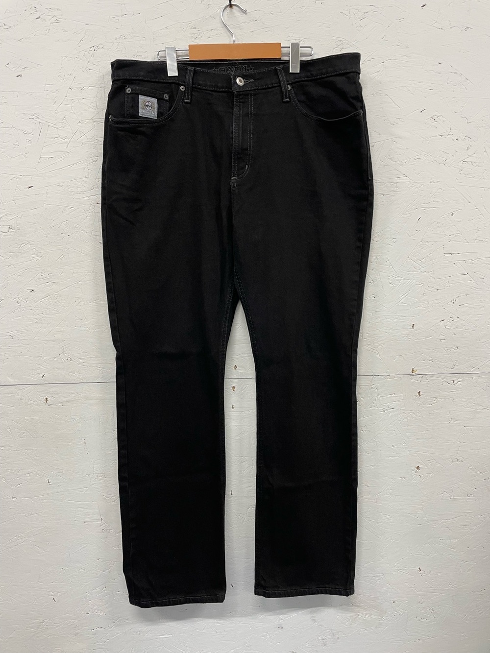 Cinch Silver Label Stretch Performance Jeans, 40X32, Black